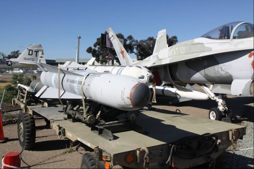 En el Museo pueden observarse igualmente diversos sistemas de armas utilizados por el Cuerpo de Marines. Antonio Ros (Copyright defensa.com)