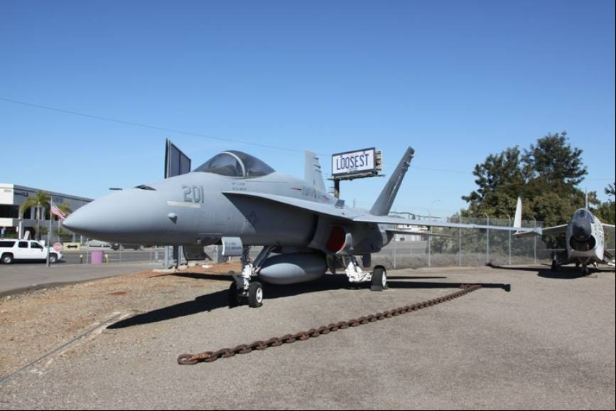El cazabombardero McDonnell Douglas F/A-18A