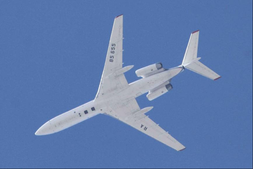 El Tu-154M/LK-1 de la Federaci