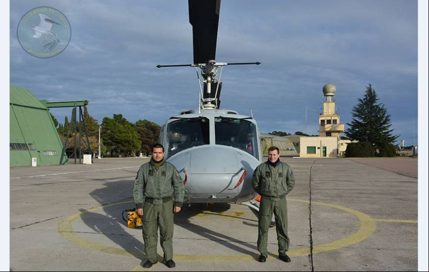 El uso de helicopteros fue intensivo durante la ejercitacion (Luis Pi