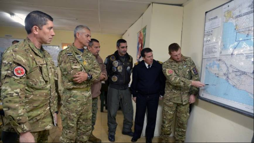 Experimentados oficiales planificaron una operacion muy interesante sobre una vasta zona