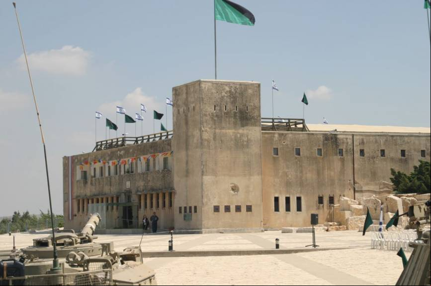 La fortaleza de Latrun fue una antigua estaci