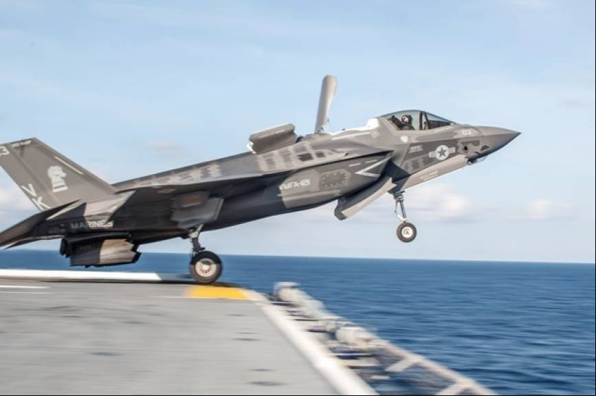 El F-35B es el