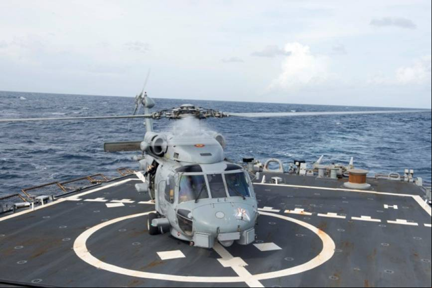 Un Sikorsky SH-60B de la FLOAN (fotoUS Navy)