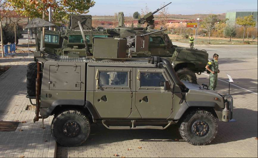 El 4x4 protegido Iveco LMV