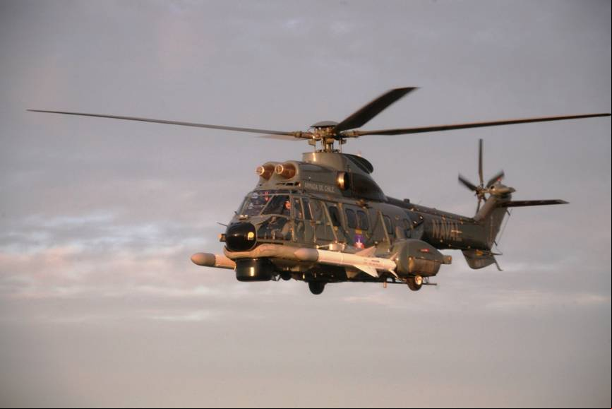 HELRAS incorporados a los AS332