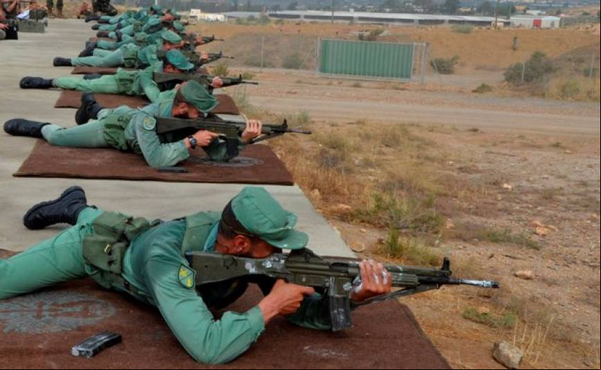 Patrulla de tiro de la Brigada de La Legi