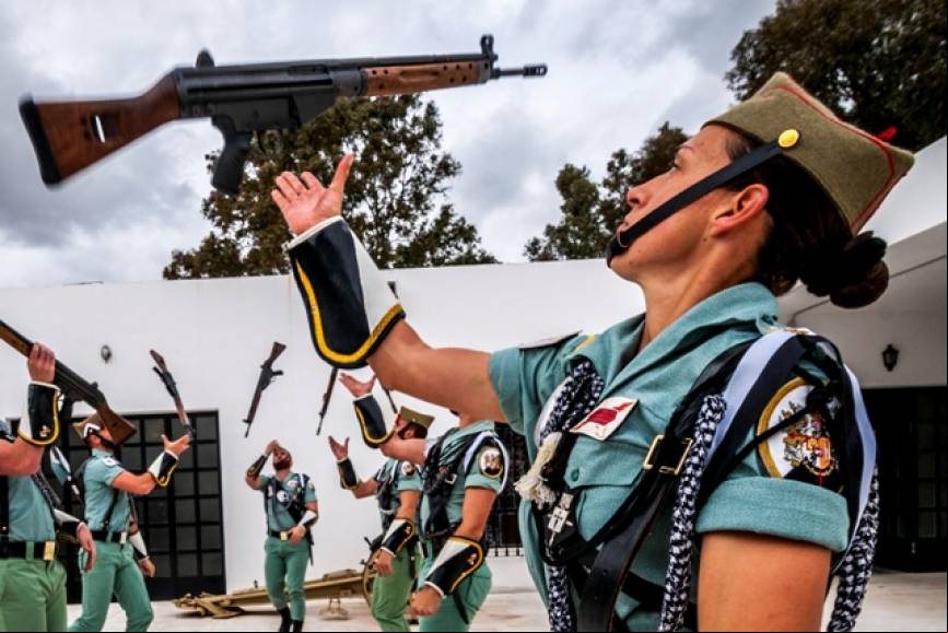 La Escuadra de Gastadores del Tercio