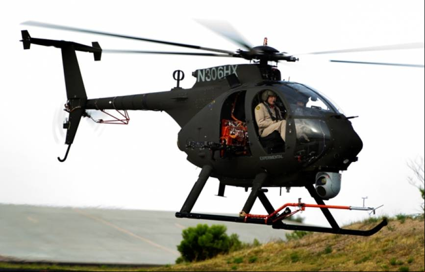 El AH-6i en configuraci