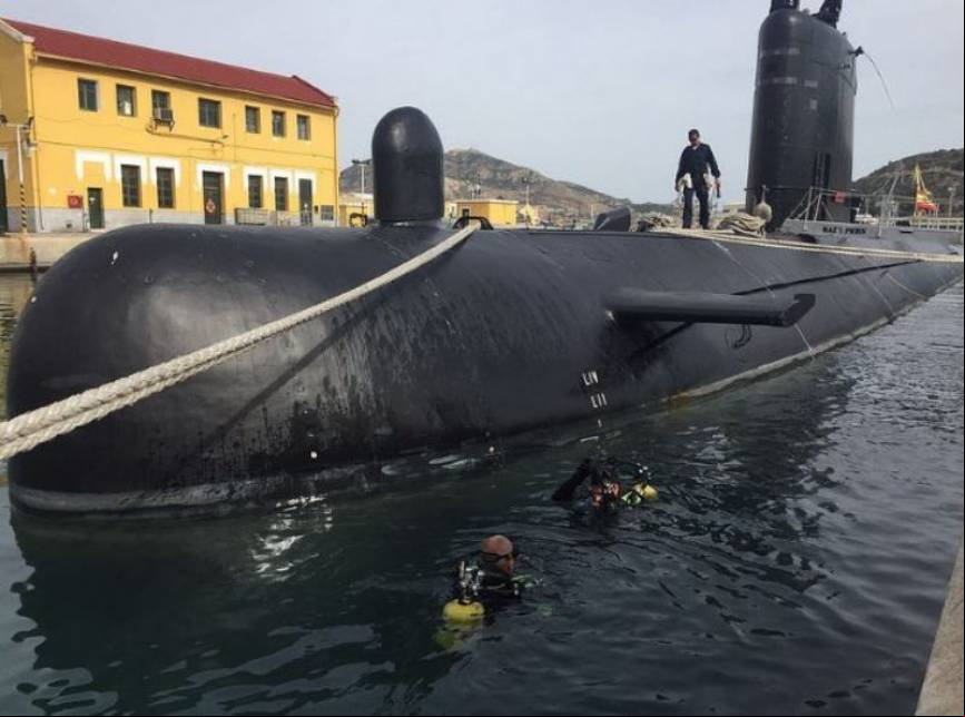 Submarino Tramontana (Foto: Armada espa