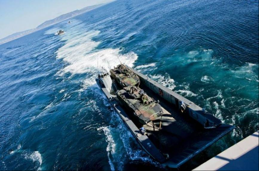 Lancha de desembarco anfibio (Foto: Armada espa