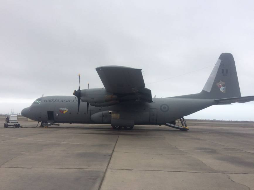 Lockheed Marin L-100-20 Hercules del Grupo Aereo N