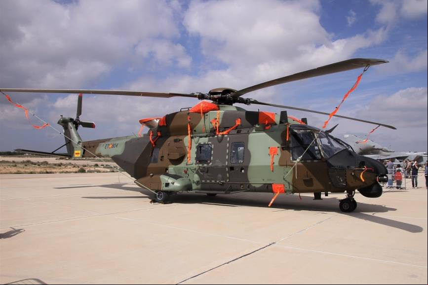 6- Uno de los modernos Airbus Helicopters NH90, en este caso del ET (Ej