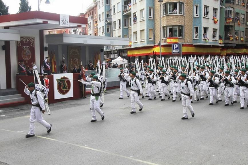9. El espectacular desfile de la Compa