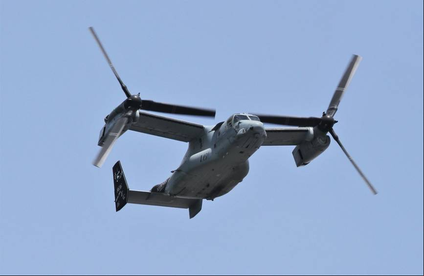 El convertiplano Bell/Boeing MV-22B