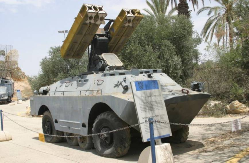SA-9 "Guskin", un sistema de misiles antia