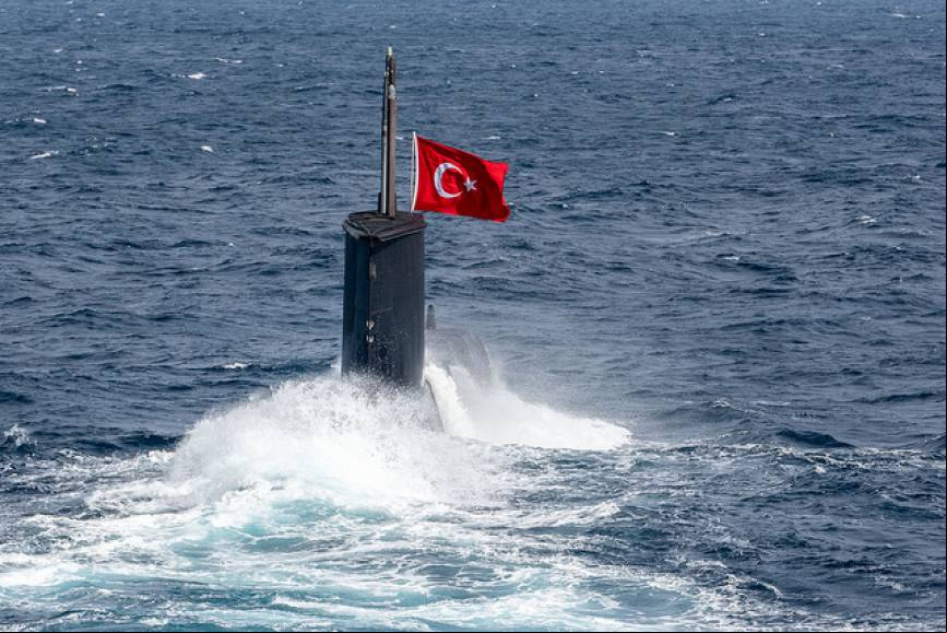 El submarino turco