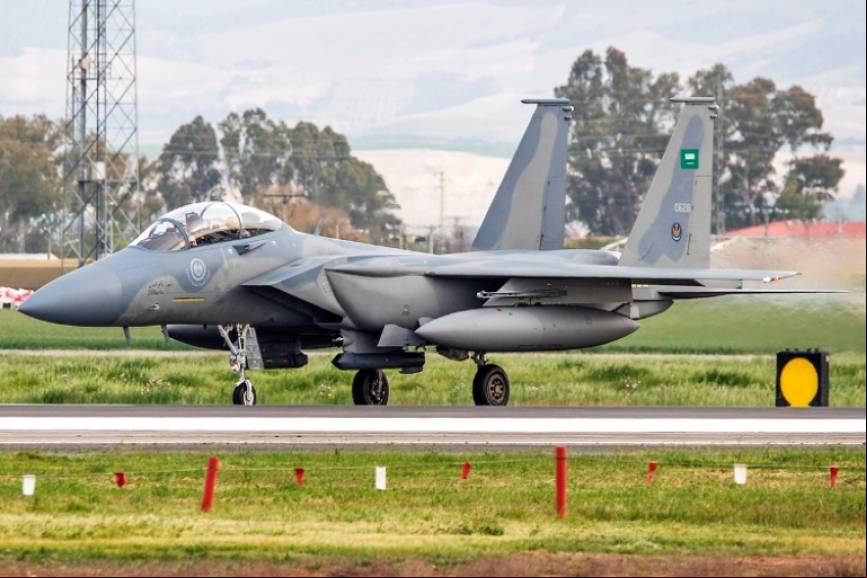 Los 6 F-15SA llegaron a Mor