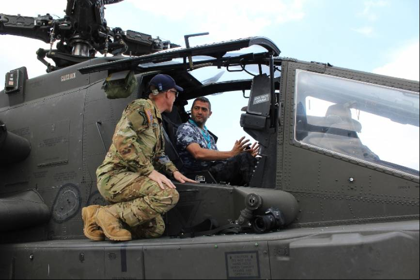Nuestros enviados al SIAE fueron atendidos por los propios pilotos, que nos explicaron sus impresiones y respondieron a nuestras preguntas acerca de este emblem