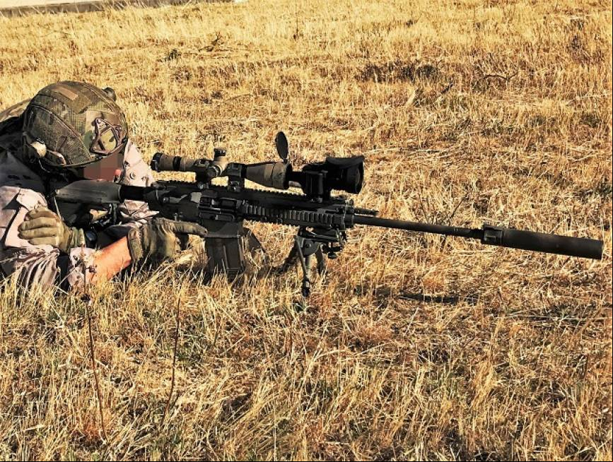 El eficaz HK-417 de 7,62 mm es una de las