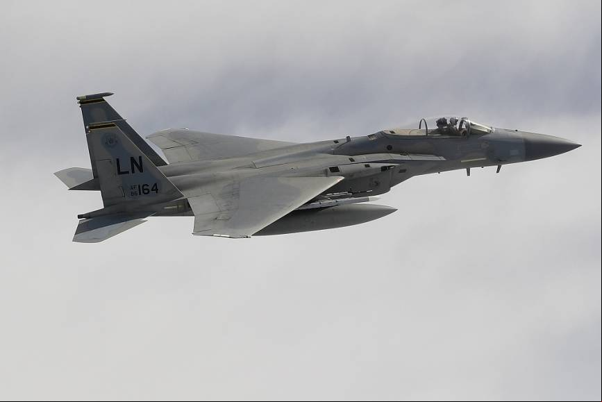Aunque los F-15C son unos aparatos ya muy veteranos, siguen siendo un avi