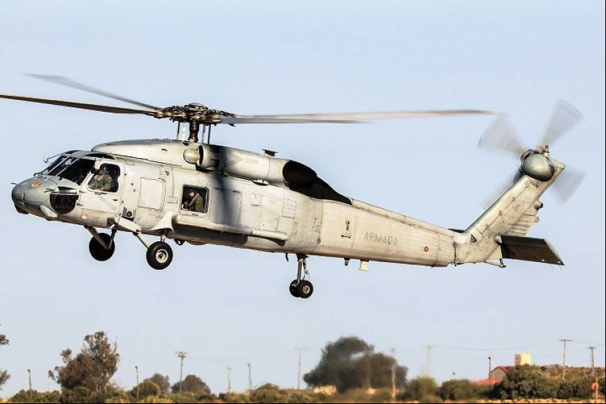 Los SH-60F fueron previamente usados por la US Navy de Estados Unidos.