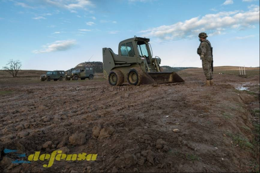 Se trata de una unidad de Ingenieros en la que se combinan puestos de gran operatividad con otros que requieren una s