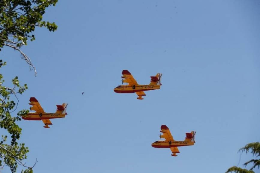Tres de los veteranos