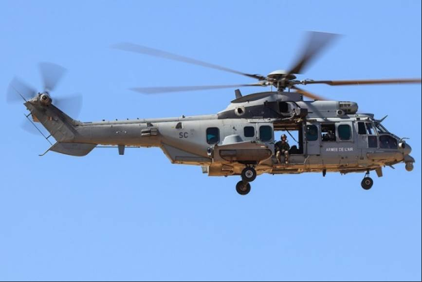 En el APROC 2022 han estado presentes dos Airbus Helicopters EC725