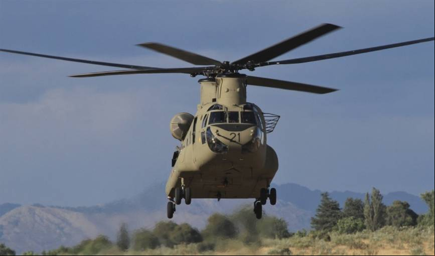 El Boeing CH-47F es el m