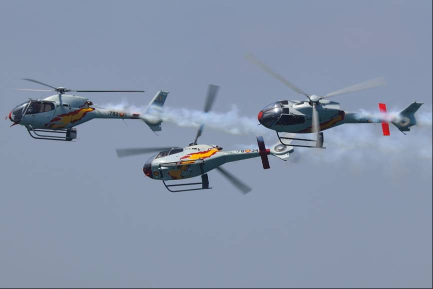Los Airbus Helicopters H120 de la