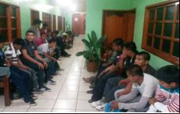 Estudiantes normalistas.