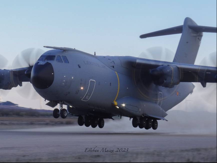 Un A-400M del Ej