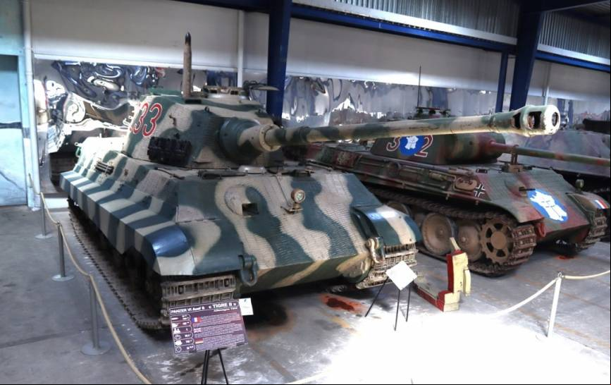 Una de las joyas del museo, es este Panzer VI