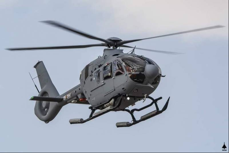 El primero de los H135 Nival destinado a la Armada espa