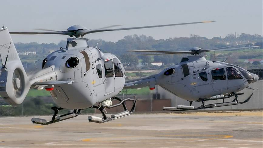 Llegada de los dos primeros H135