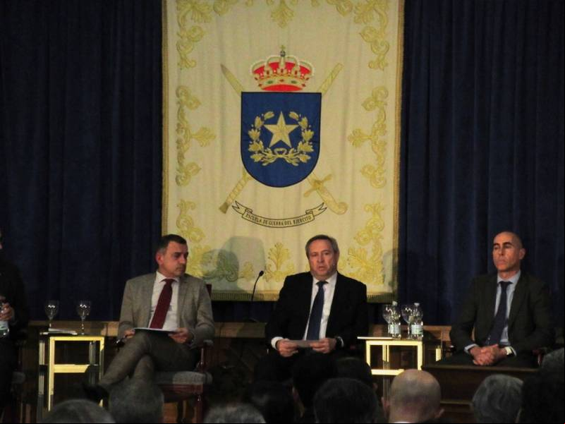 Antonio Caro, durante su intervenci