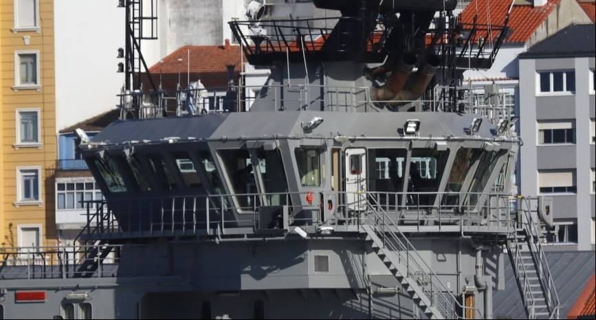 El puente de mando del nav