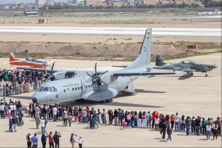 Airbus C-295 de la Fuerza Aerea Colombiana.
