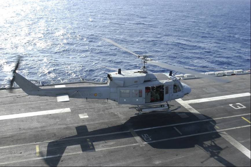 Tras pasar los AB-212 al rol principal de apoyo a la Infanter