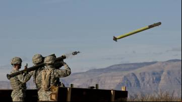 Momento del lanzamiento de un misil Stinger, durante unos ejercicios. (Raytheon Missile Systems)