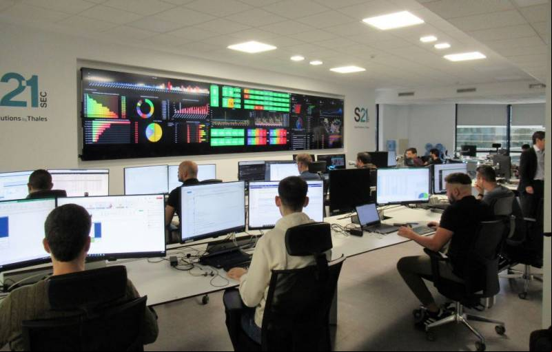 El SOC de S21SEC en Madrid (autor)