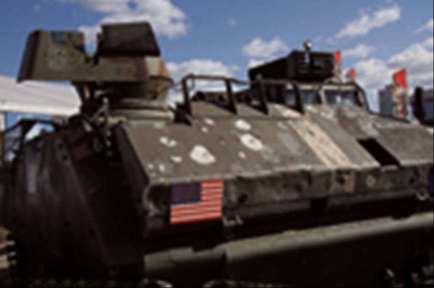 Un YPR-765 se expon