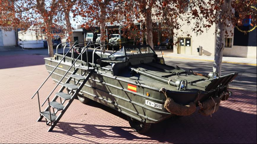 El medio anfibio DUKW, un innovador medio de la