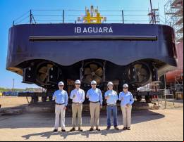 Firma de venta del nuevo empujado fluvial 