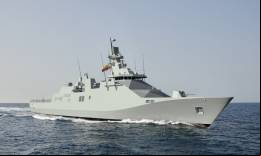 La nueva fragata PES de la Armada de Colombia.