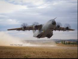 Un A400M del Ej
