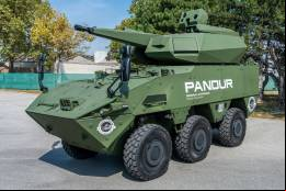 El Pandur EVO con la torre Skyranger 30 (GDELS)