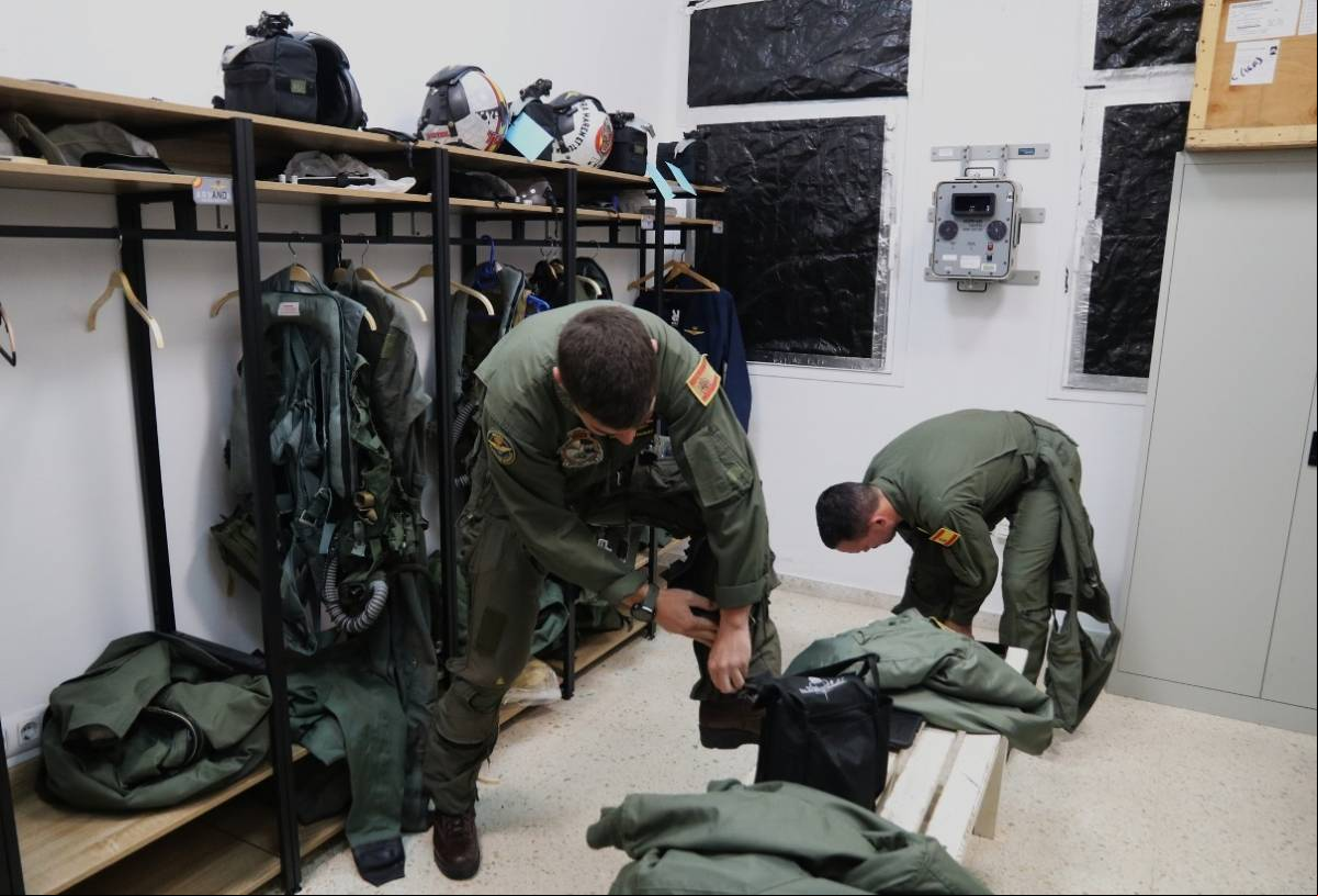 Dos de los pilotos de Dos de los pilotos de