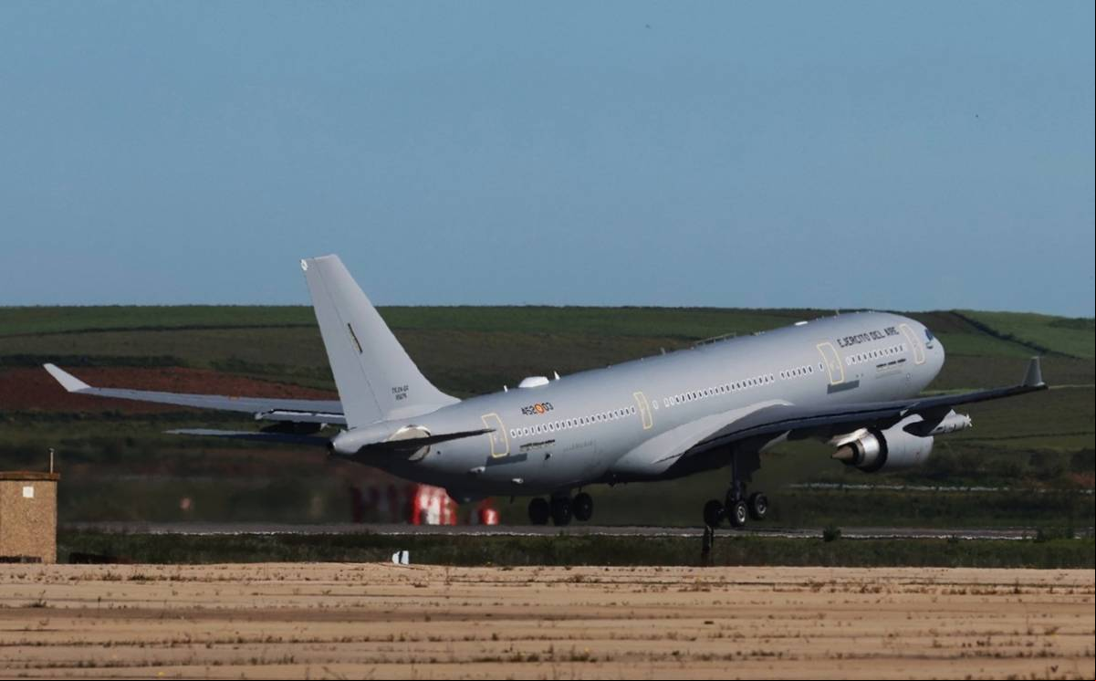 El primer A330-200 MRTT del Ej